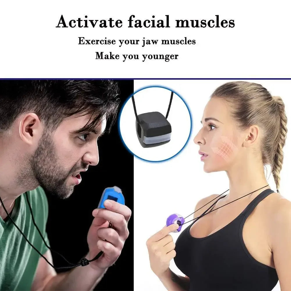 Fitness Jawline Exercise