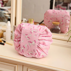 Women Drawstring Cosmetic Bag